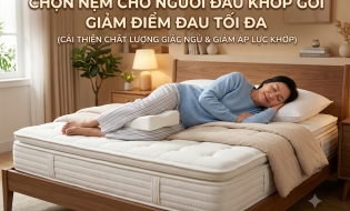Chọn Nệm Cho Người Đau Khớp Gối Giảm Điểm Đau Tối Đa