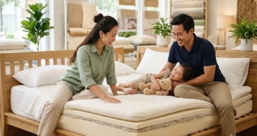 Bí Quyết Chọn Nệm An Toàn Không Hóa Chất Cho Sức Khỏe Gia Đình
