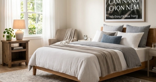 Cẩm Nang Chọn Nệm Cho Giấc Ngủ Ngon