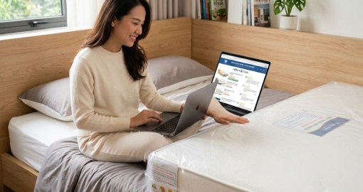 Mua Nệm Qua Mạng Không Bị Lừa: Kinh Nghiệm Chuẩn Từ Chuyên Gia