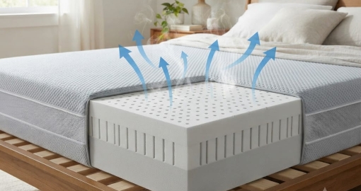 Chọn Nệm Thông Hơi Chống Nóng & Mồ Hôi Lưng