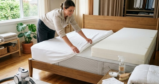 Vệ Sinh Vỏ Nệm Và Ruột Nệm Tại Nhà Đúng Cách, Giữ Form